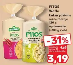 Kaufland Fitos wafle kukurydziane oferta