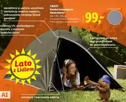 Lidl CRIVIT Namiot kempingowy dwuosobowy oferta