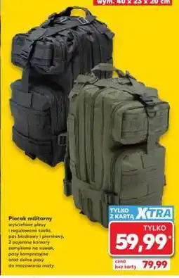 Kaufland Plecak militarny oferta