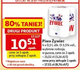 Auchan Piwo Żywiec oferta
