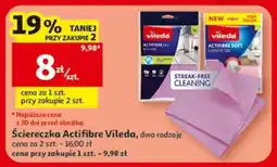 Auchan Ścierczka Actifibre Vileda oferta