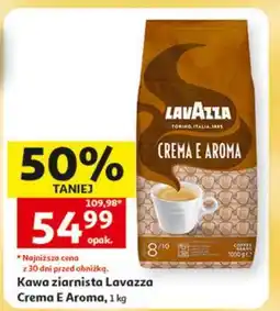 Auchan KAWA ZIARNISTA LAVAZZA CREMA E AROMA 1 KG oferta