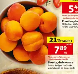 Auchan Morele, duże owoce oferta