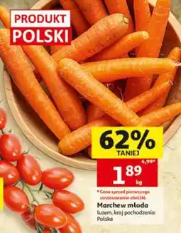 Auchan Marchew młoda oferta