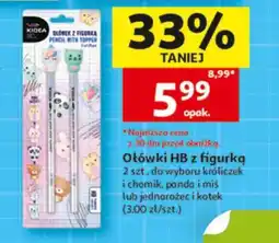 Auchan Ołówki HB z figurką oferta