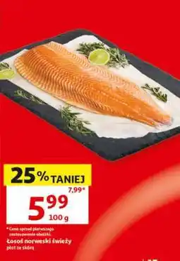 Auchan Łosoś norweski świeży oferta