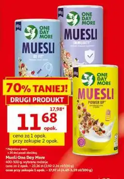 Auchan Muesli One Day More oferta