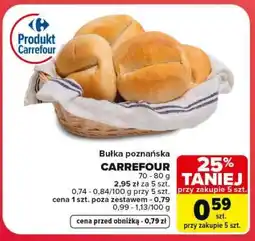 Carrefour Bułka poznańska oferta