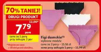 Auchan Figi damskie oferta