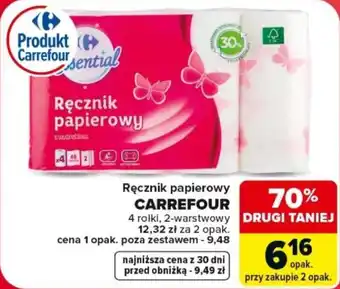 Carrefour Ręcznik papierowy carrefour oferta