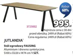JYSK Stół ogrodowy FAUSING oferta