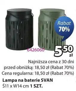 JYSK SVAN Lampa na baterie oferta