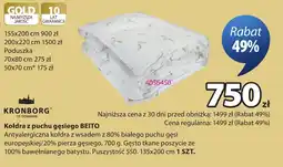 JYSK Kołdra z puchu gęsiego BEITO oferta