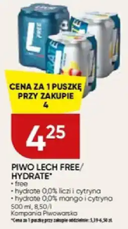 Chata Polska Piwo Lech Free/Hydrate* oferta