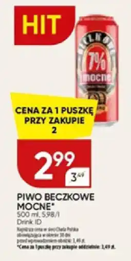 Chata Polska Piwo Beczkowe Mocne oferta