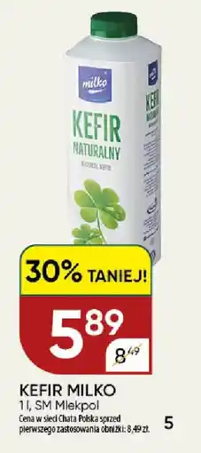 Chata Polska Kefir Milko Naturalny oferta