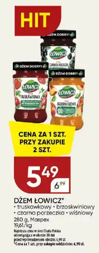 Chata Polska Dżem Łowicz oferta