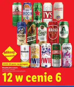 Lidl Piwo oferta