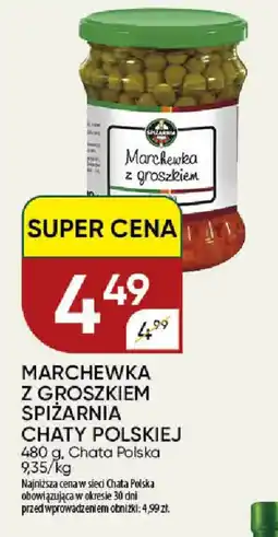 Chata Polska Marchewka z groszkiem Spiżarnia Chaty Polskiej oferta
