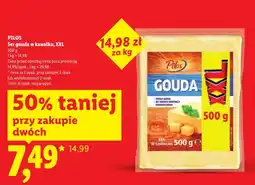Lidl Ser gouda w kawałku, XXL oferta