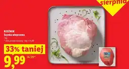 Lidl RZEŹNIK Szynka wieprzowa oferta