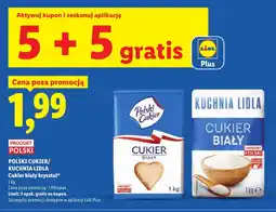 Lidl Cukier biały oferta