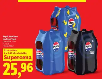 Lidl Pepsi, Pepsi Zero lub Pepsi Twist oferta