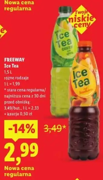 Lidl Ice Tea oferta