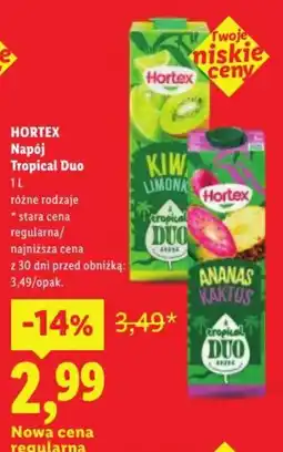 Lidl Napój Tropical Duo oferta