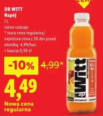 Lidl Napój DR WITT oferta