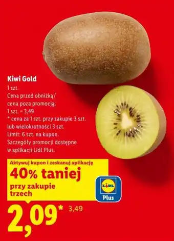 Lidl Kiwi Gold oferta