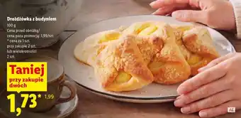 Lidl Drożdżówka z budyniem oferta