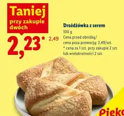 Lidl Drożdżówka z serem oferta