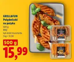 Lidl GRILL&FUN Polędwiczki na patyku oferta