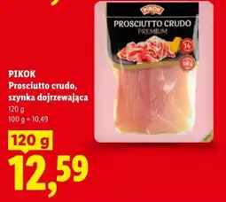 Lidl PIKOK Prosciutto crudo, szynka dojrzewająca oferta