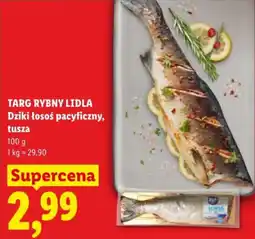 Lidl Dziki łosoś pacyficzny, tusza oferta