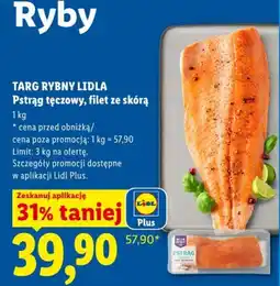 Lidl Pstrąg tęczowy, filet ze skórą oferta