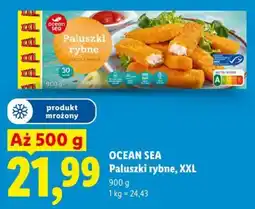 Lidl OCEAN SEA Paluszki rybne, XXL oferta