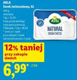 Lidl Serek śmietankowy oferta