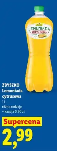 Lidl ZBYSZKO Lemoniada cytrusowa oferta