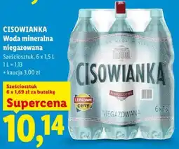 Lidl Woda mineralna niegazowana oferta