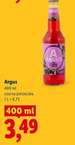Lidl Argus czarna porzeczka oferta