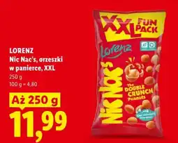 Lidl Lorenz Nic Nac's, orzeszki w panierce, XXL oferta