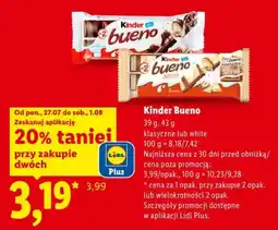 Lidl Kinder Bueno oferta