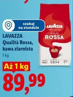 Lidl LAVAZZA Qualità Rossa, kawa ziarnista oferta