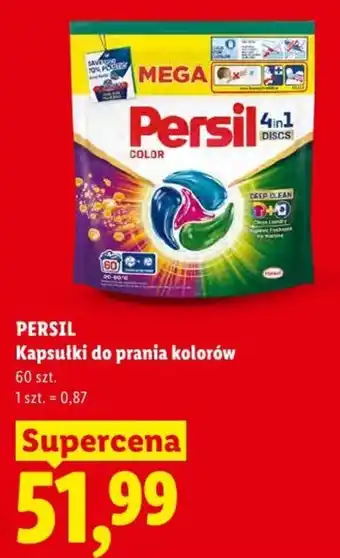 Lidl Persil Kapsułki do prania kolorów oferta