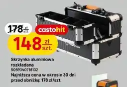 Castorama Skrzynka aluminiowa rozkładana castohit oferta