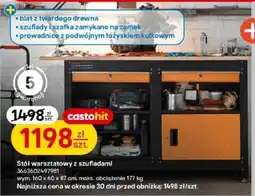Castorama Stół warsztatowy z szufladami castohit oferta