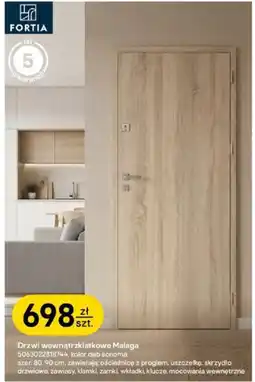 Castorama Drzwi wewnętrzklatkowe Malaga oferta