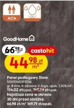 Castorama Panel podłogowy Slate castohit oferta